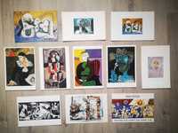 Kolekcja 11 pocztówek Pablo Picasso pocztówki sztuka NOWE