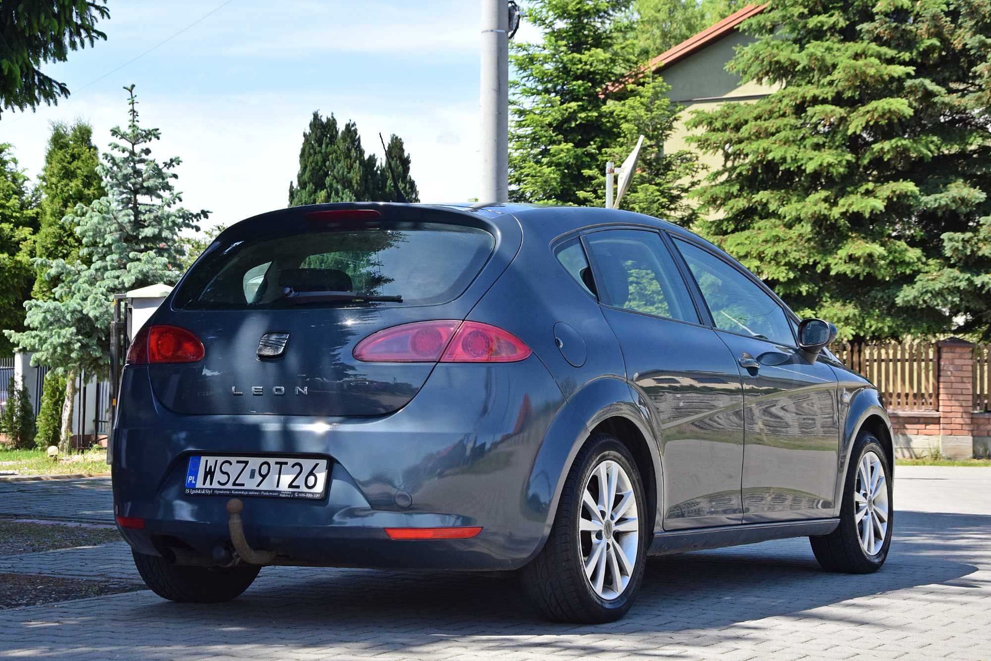 SEAT LEON II 1.9 TDI 105KM Klimatyzacja Elektryka Hak 2007 ROK!