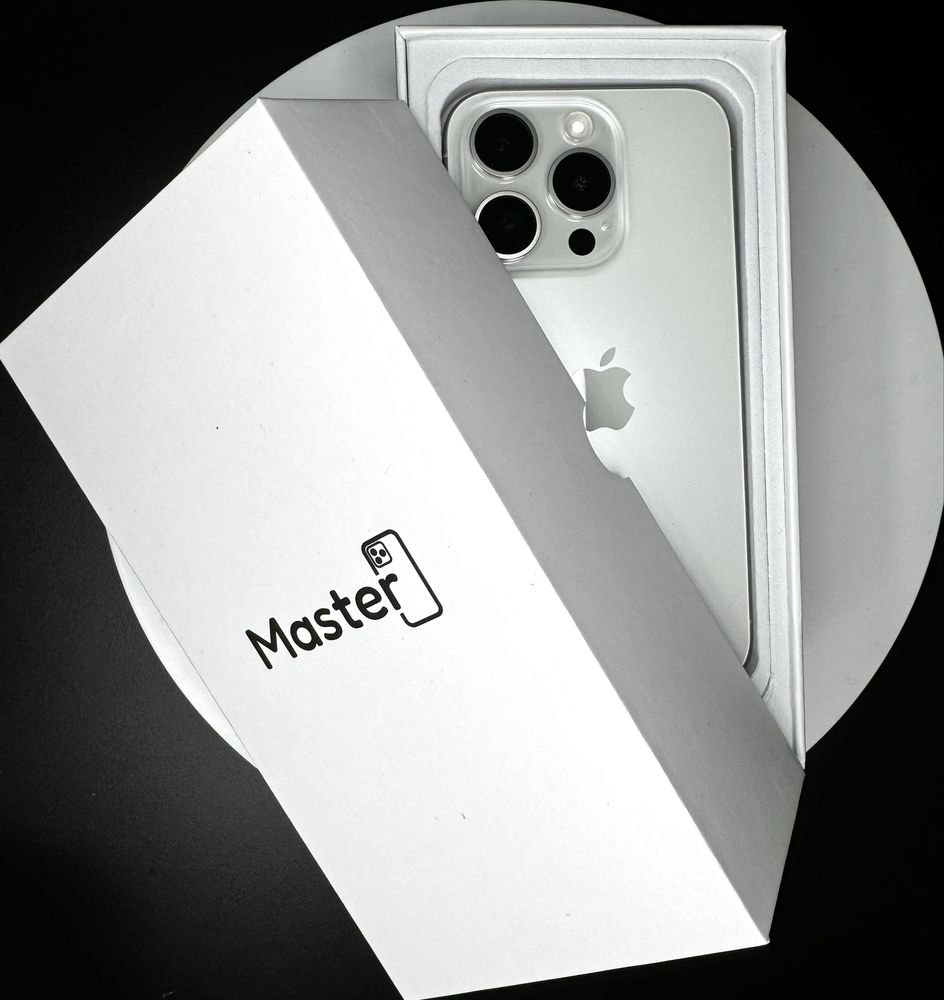 Apple iphone 15 Pro 256gb white jak nowy 100% bat 6msc gwar