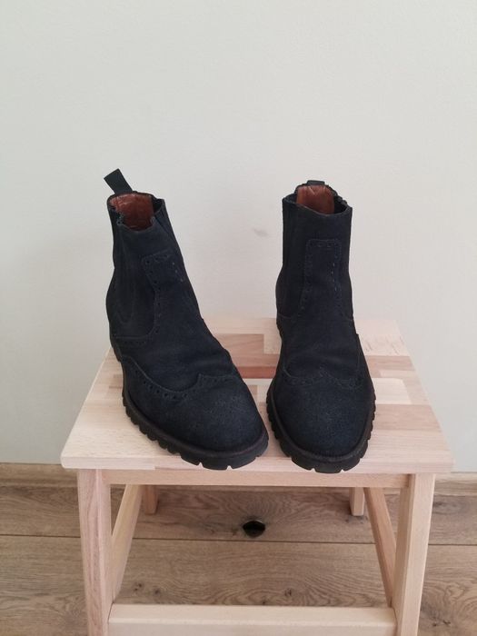 Челсі бренду A. Testoni 42 43 uk 8.5 черевики  Італія  Vibram  Extrali