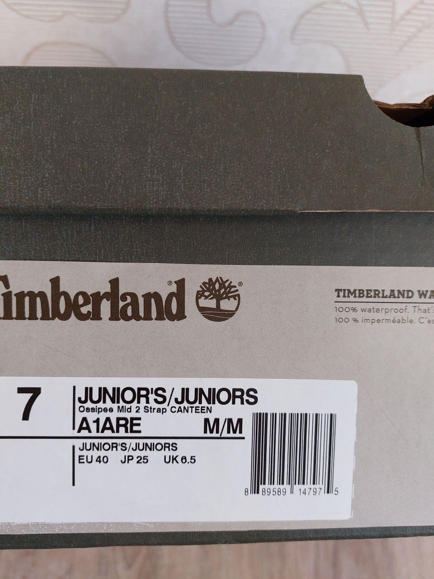 Ботинки зимние timberland