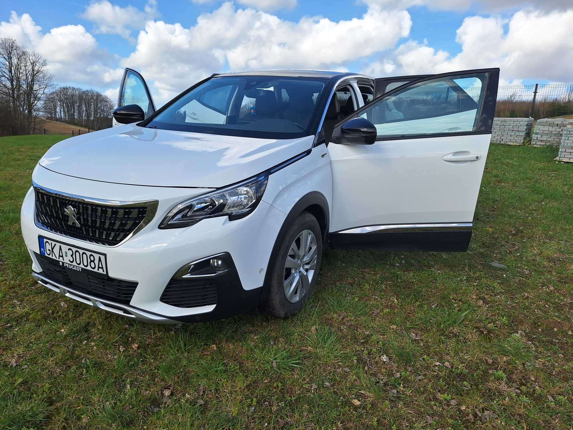 Peugeot 3008 1.6blue hdi, dwa kpl. kół