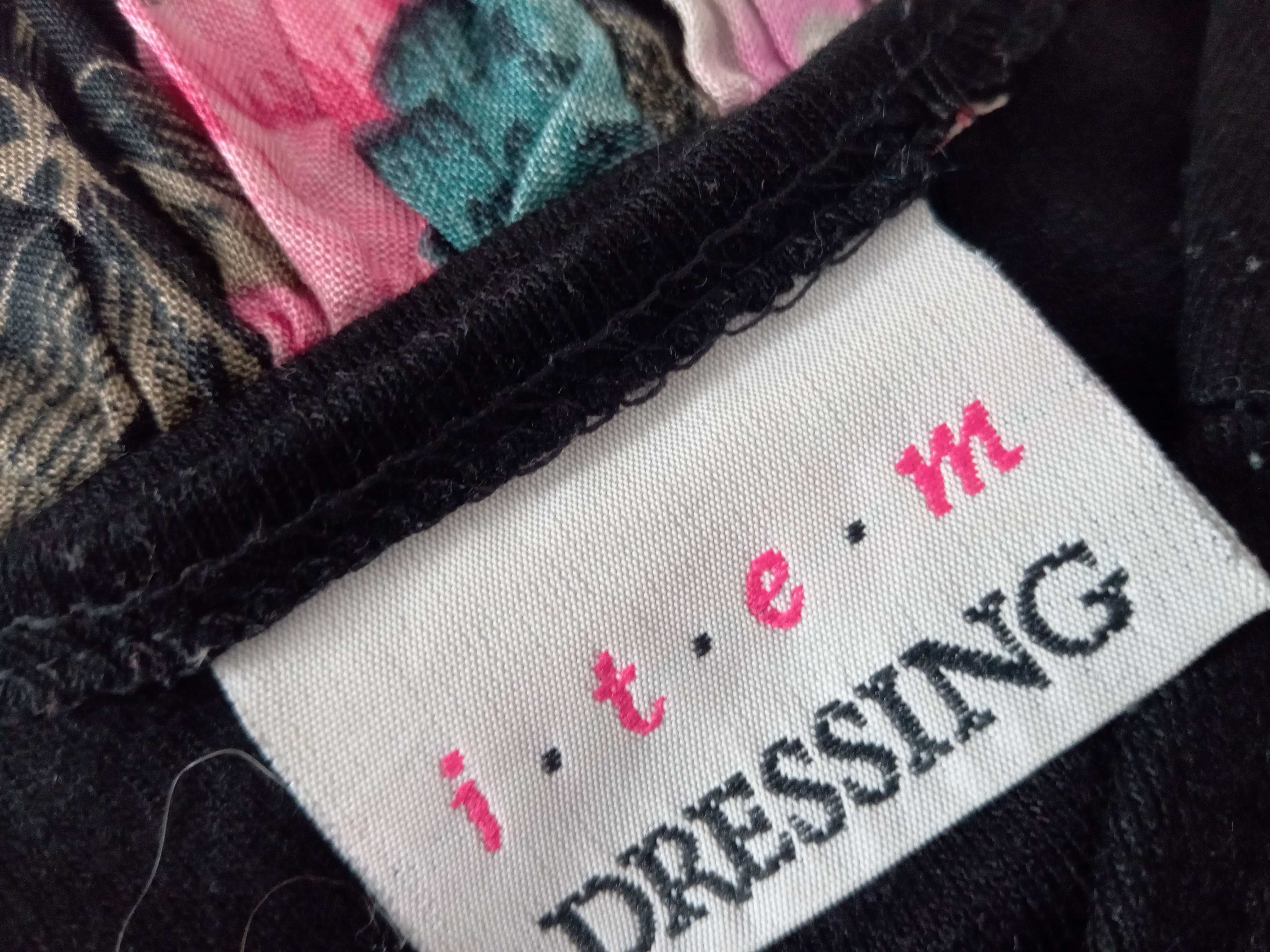 Item dressing sukienka kwiaty 42 40 vintage