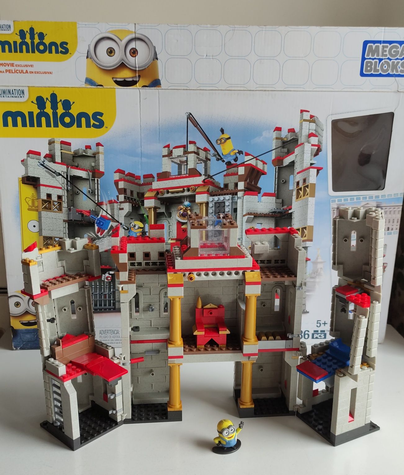 Констр. Minions  Despicable Me Castle Adventure. Конструкт. Zoob 35 шт