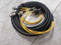 Przewód multicore pyta podpycie audio 4x XLR kabel XLR Neutrik 15m