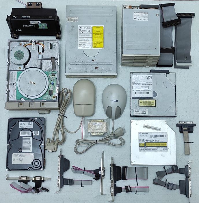 Ретро материнские платы, карты