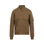 Кофта Світшот C.P. Company Open Sweat Diagonal Raised Fleece