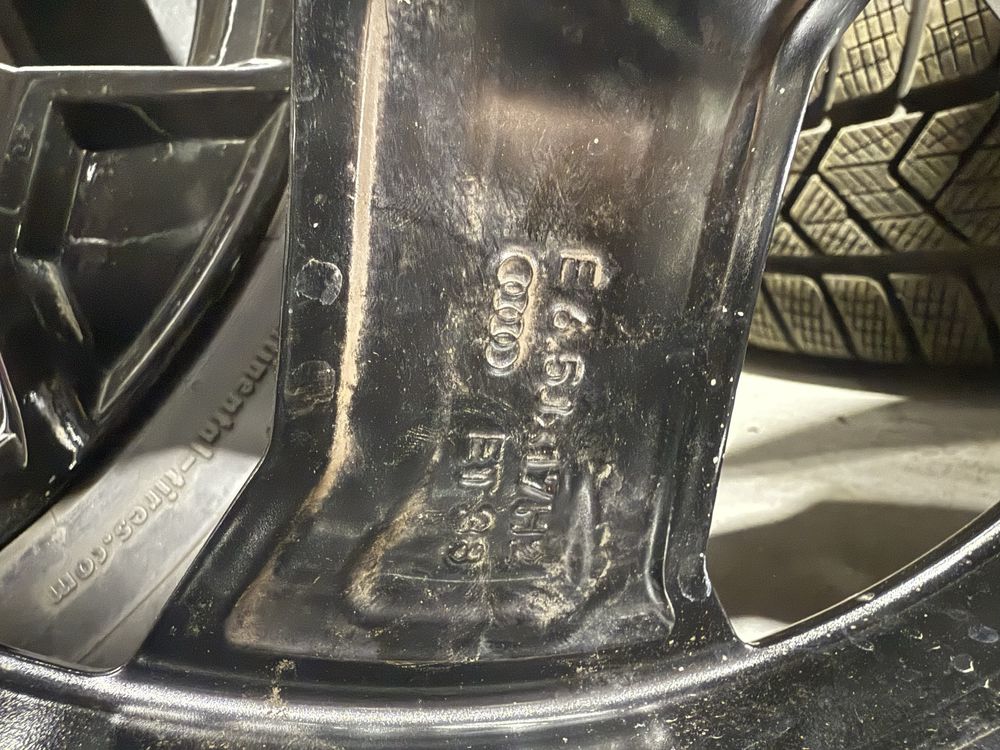 Kola 5x112 Audi 17” 6.5J ET 38