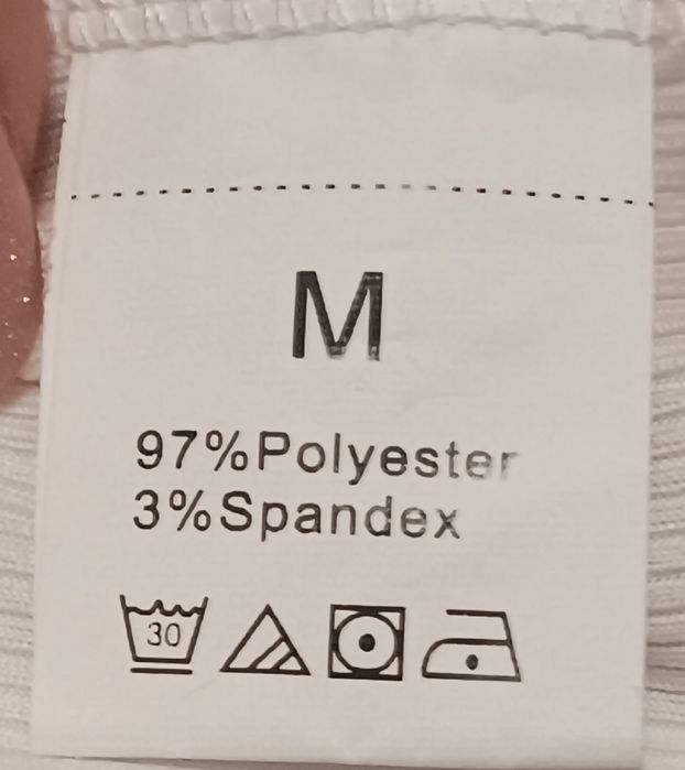 Body branco tamanho M