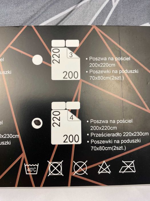Pościel Luna Home 200x220- 4 części. Promocja: 3+1 GRATIS
