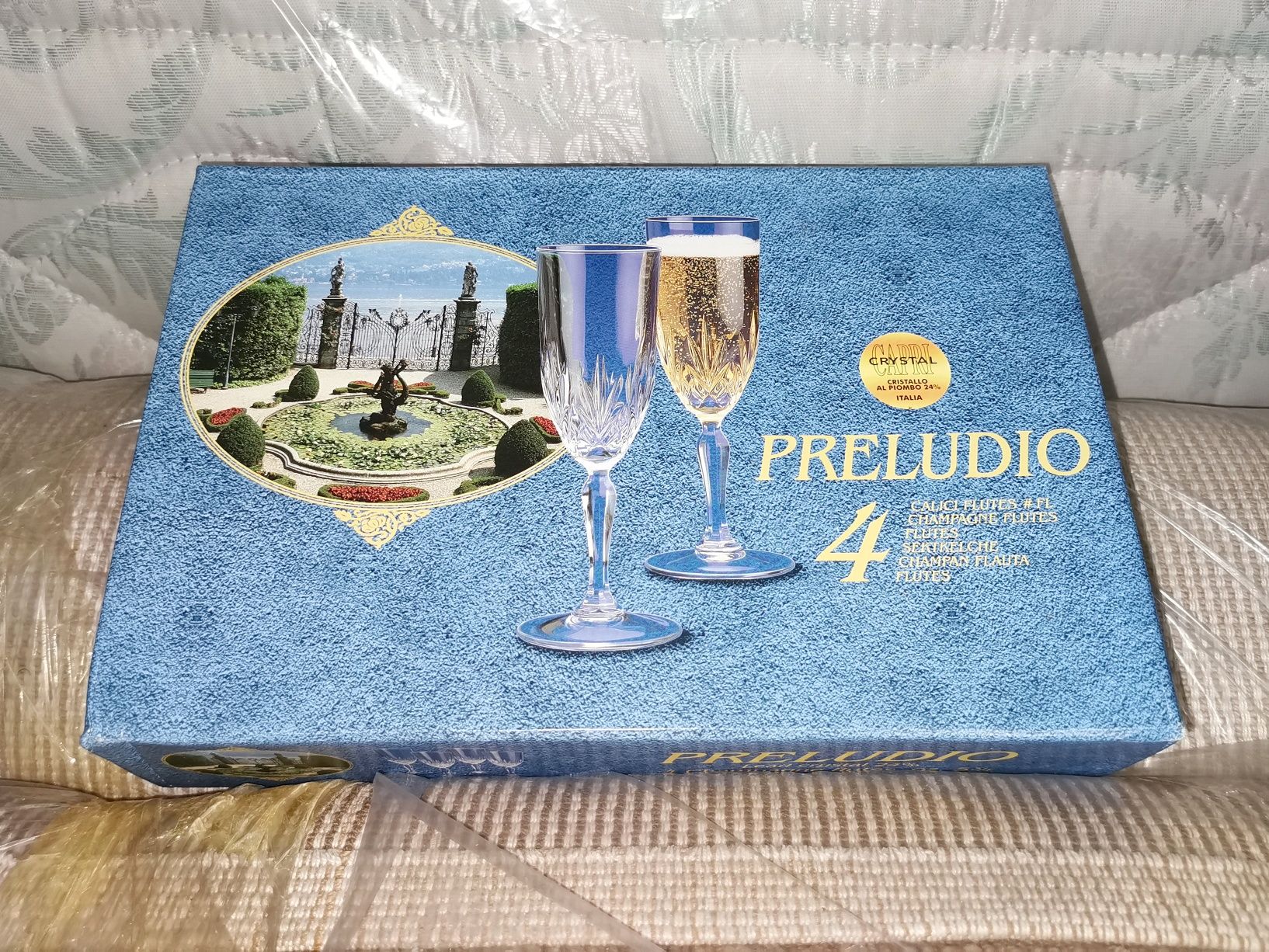 Copos de cristal Preludio - novos