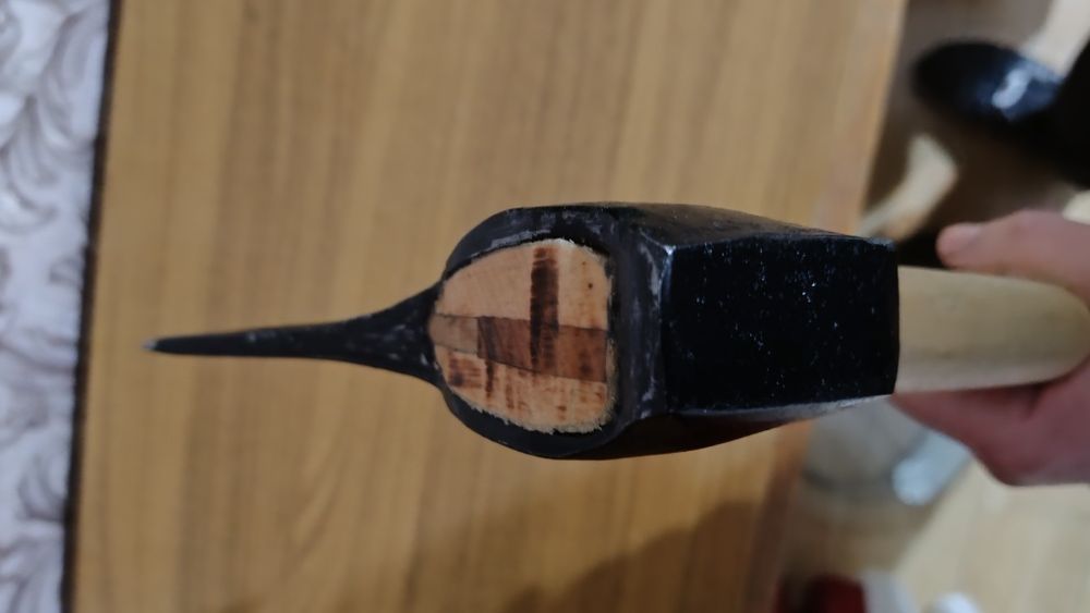 Кованый топор времён СССР, 1978 г.в.