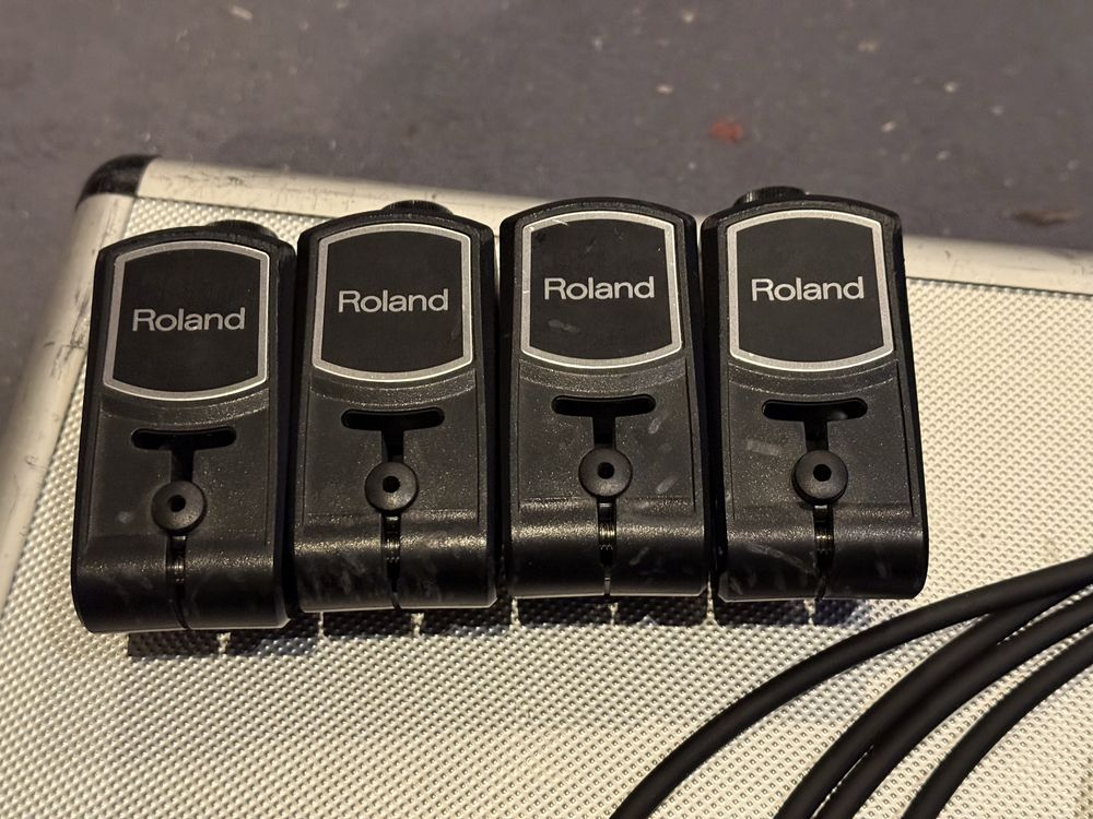 Zestaw Trigger Roland 4x RT-10T Tom + case i kable