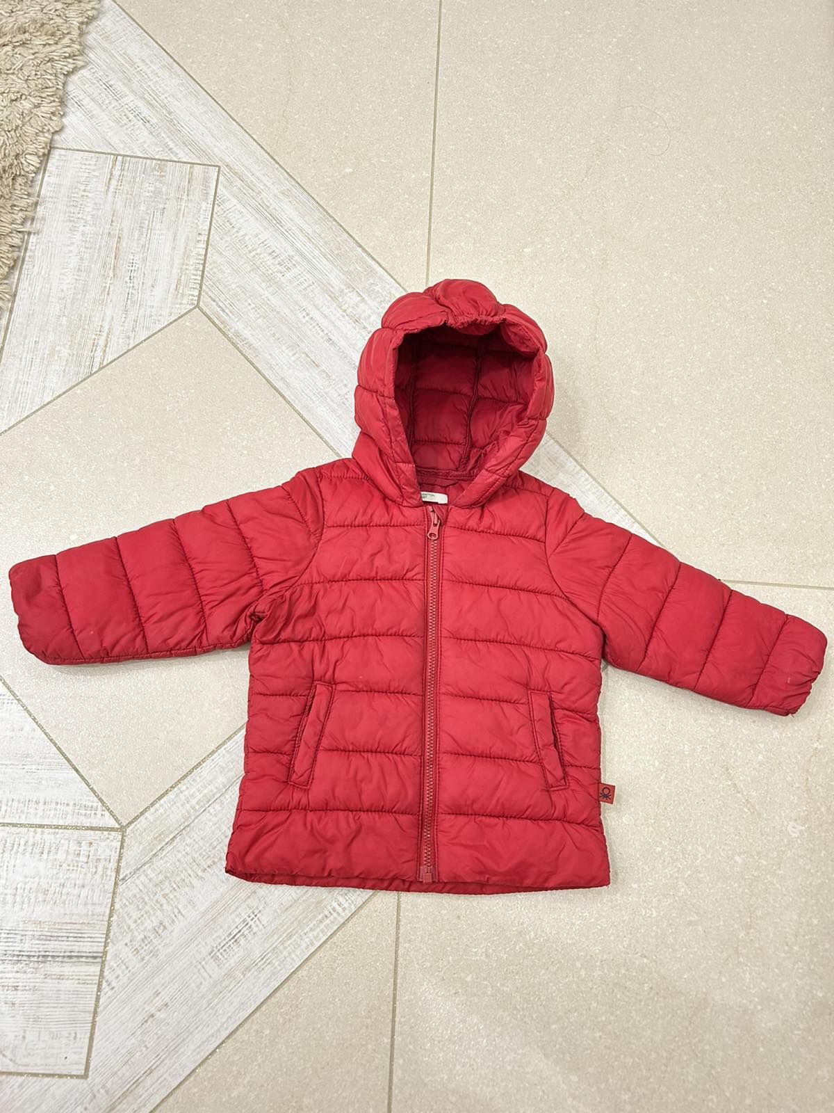 Куртка червона дитяча