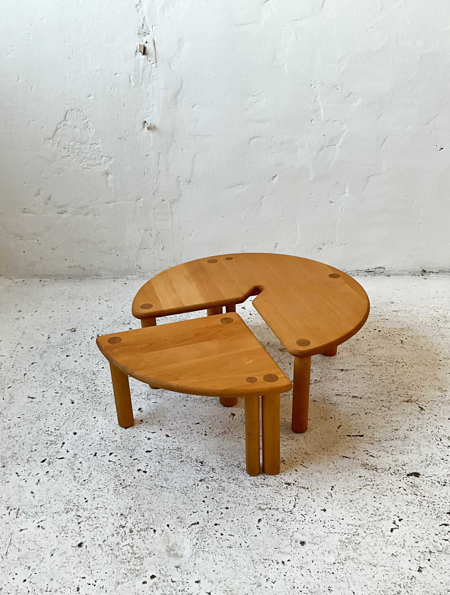Wittmann stolik kawowy drewniany lata 80 90 vintage design