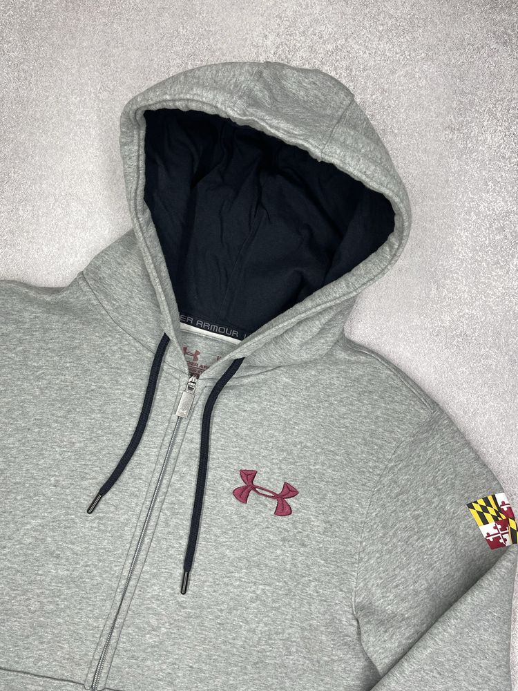 Мужское серое худи Under Armour Maryland оригинал