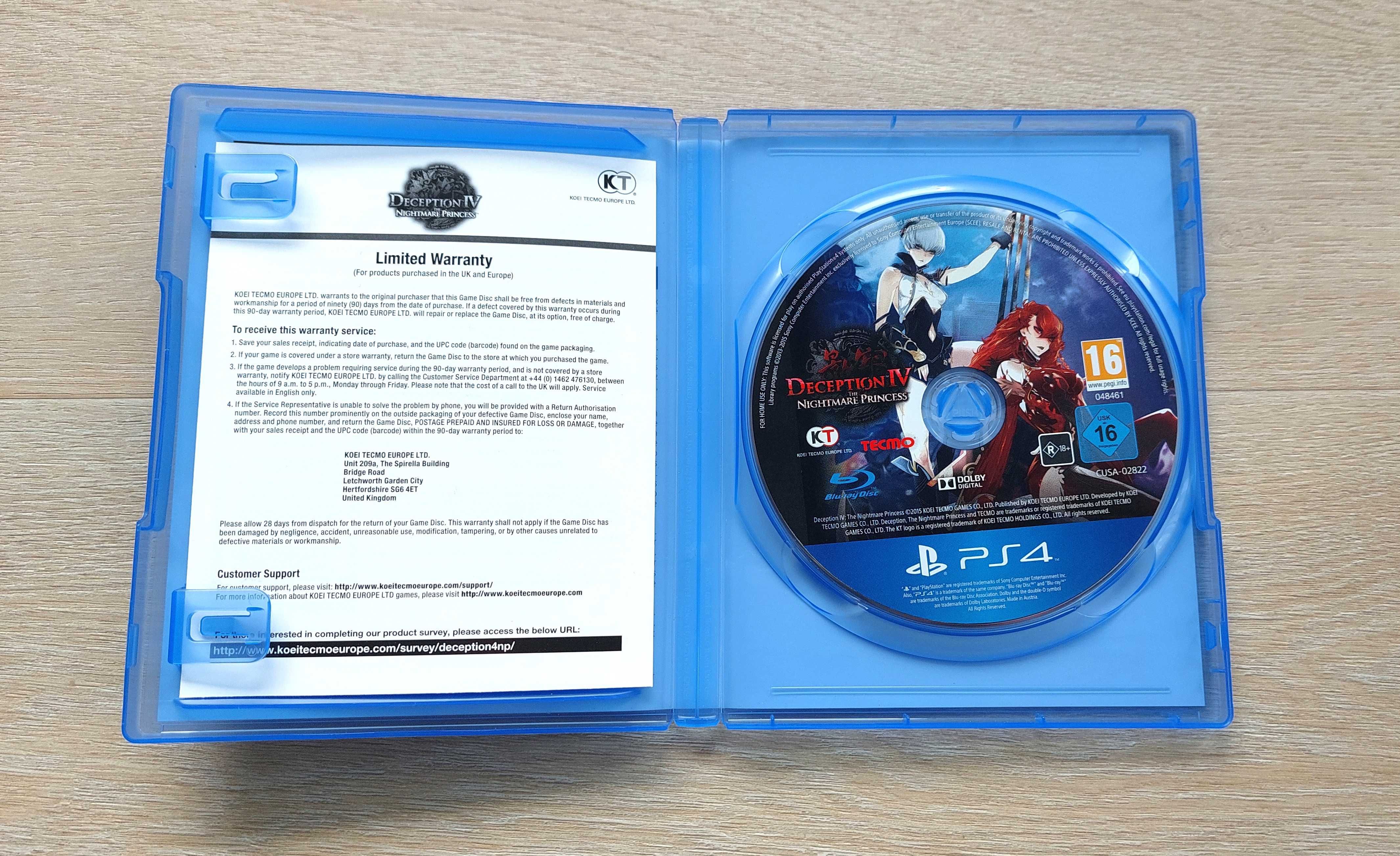 Deception IV The Nightmare Princess [PS4] [PS5]