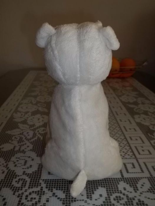 Pluszak Piesek Biało-brązowy