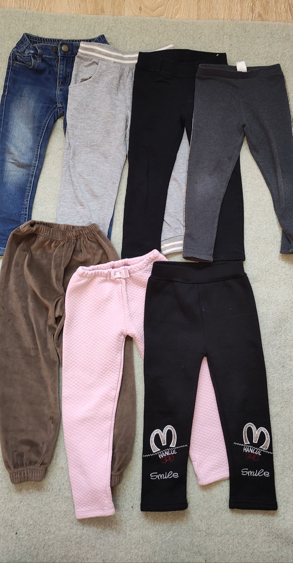 Штаны, джинсы,колготы осень, зима на девочку на 98-104(3-4 года)
