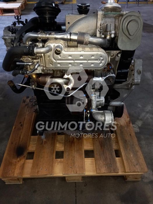 MOTOR VOLKSWAGEN TOURAN 1.9TDI PD 105CV, REF: BXE