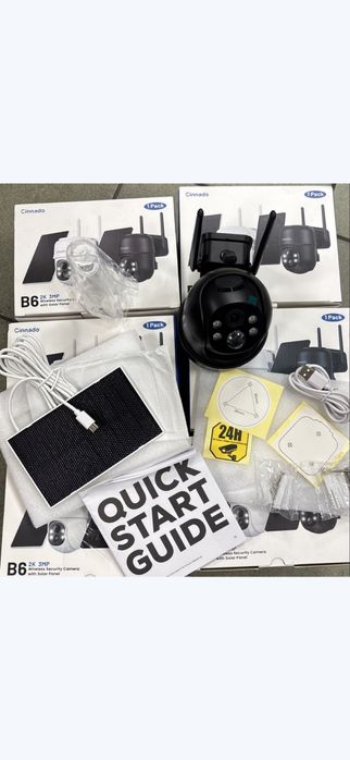 Kamera Solarna WiFi Cinnado