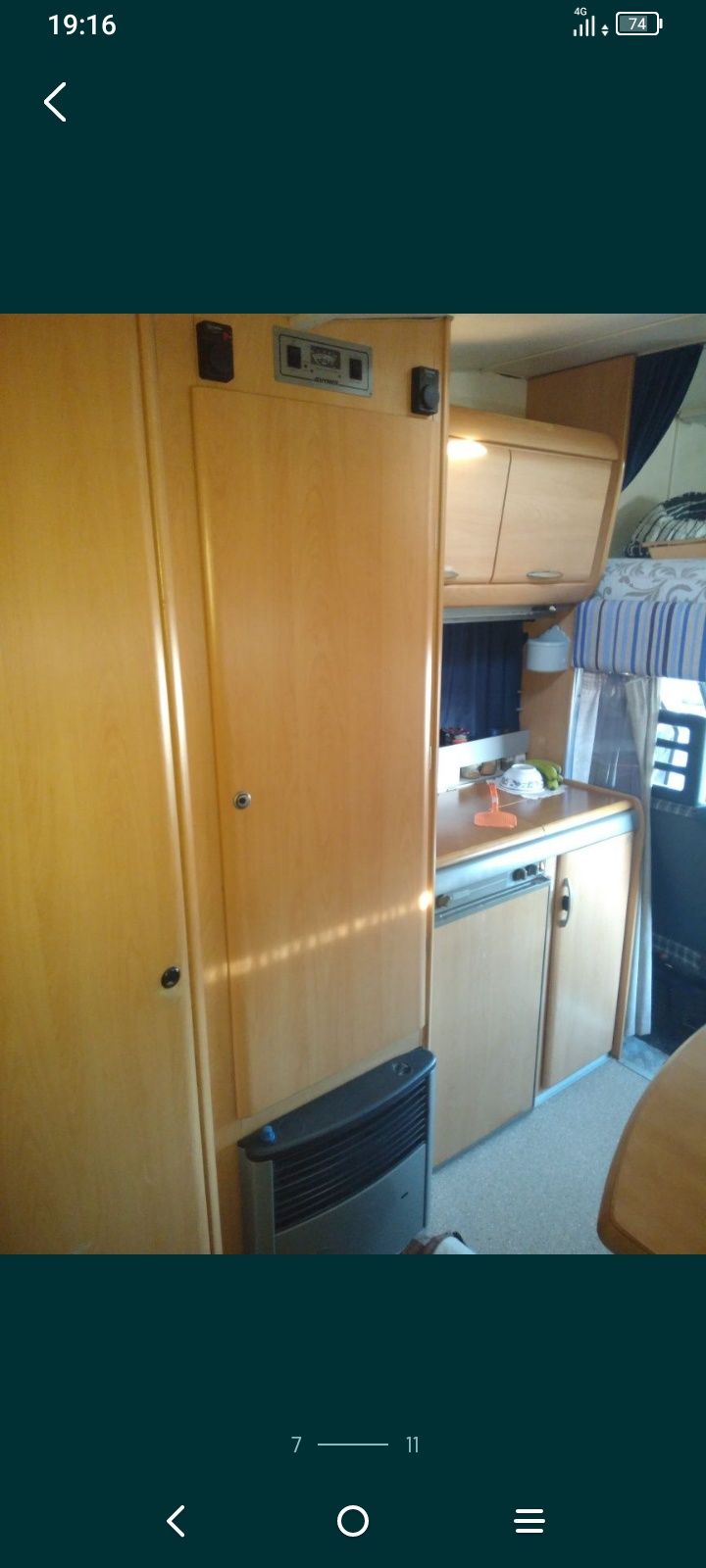 Autocaravana Himer Fiat Ducato 1.9Td