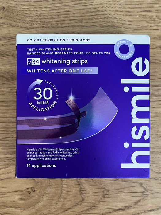 HiSmile V34 Whitening Strips Відбілюючі смужки для зубів