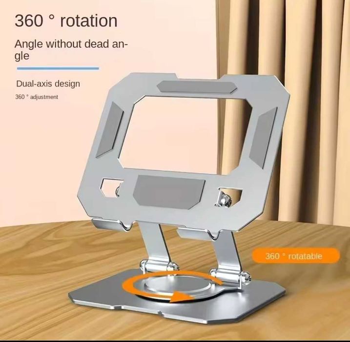 Suporte de metal regulável para tablets consolas telemóvel etc