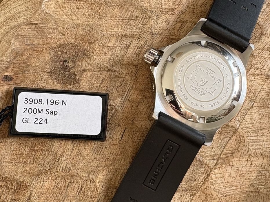 Zegarek szwajcarski Glycine combat sub automat No GL 224 elabore