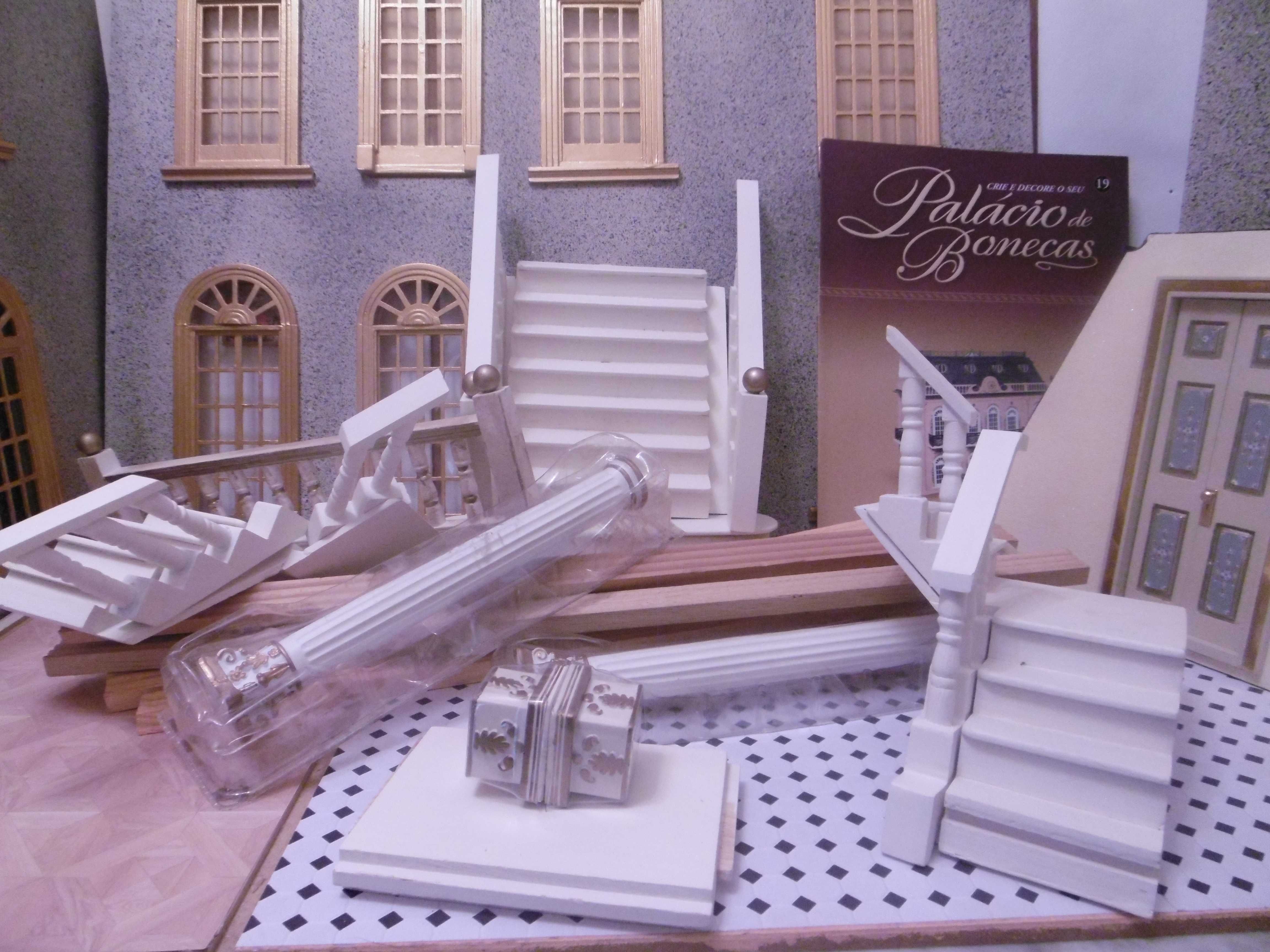 Palácio de bonecas 1/12 para montar