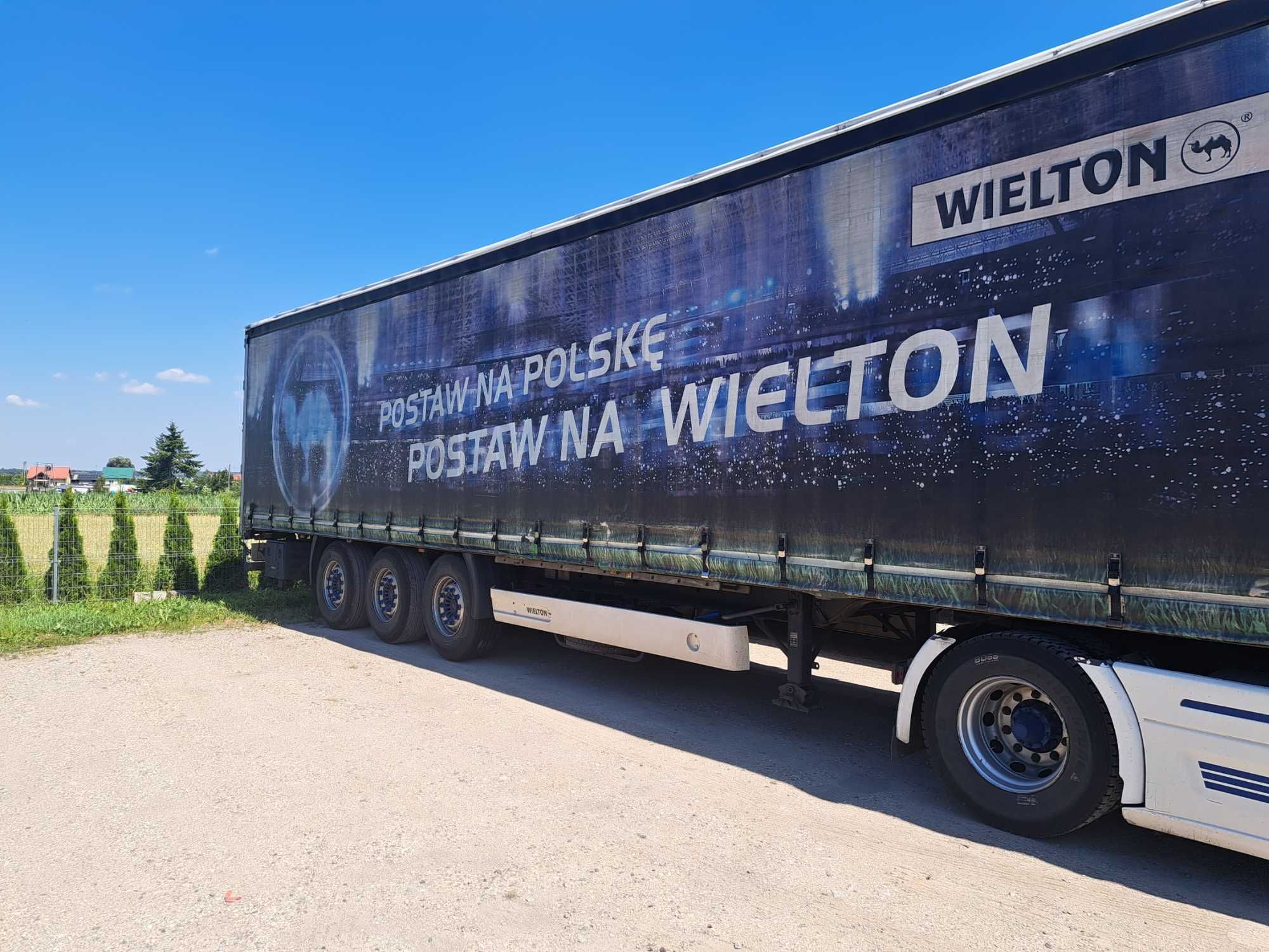 Wielton naczepa 2012r 19000 netto