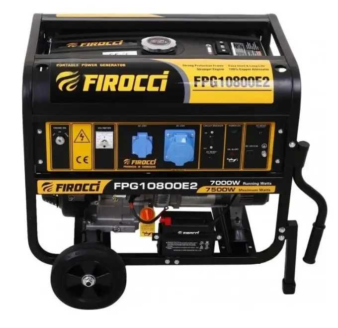 Бензиновий генератор FIROCCI FPG10800E2 7,5 кВт
