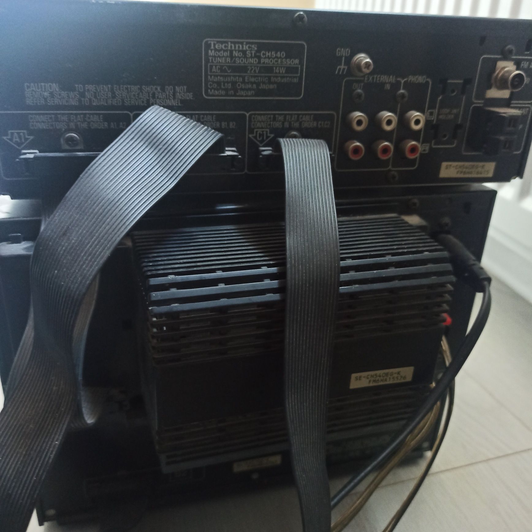 Wieża hi-fi technics
