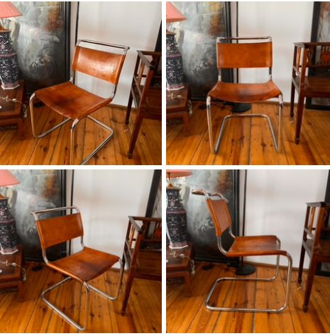 Thonet s33 Mart Stam krzesło Bauhaus