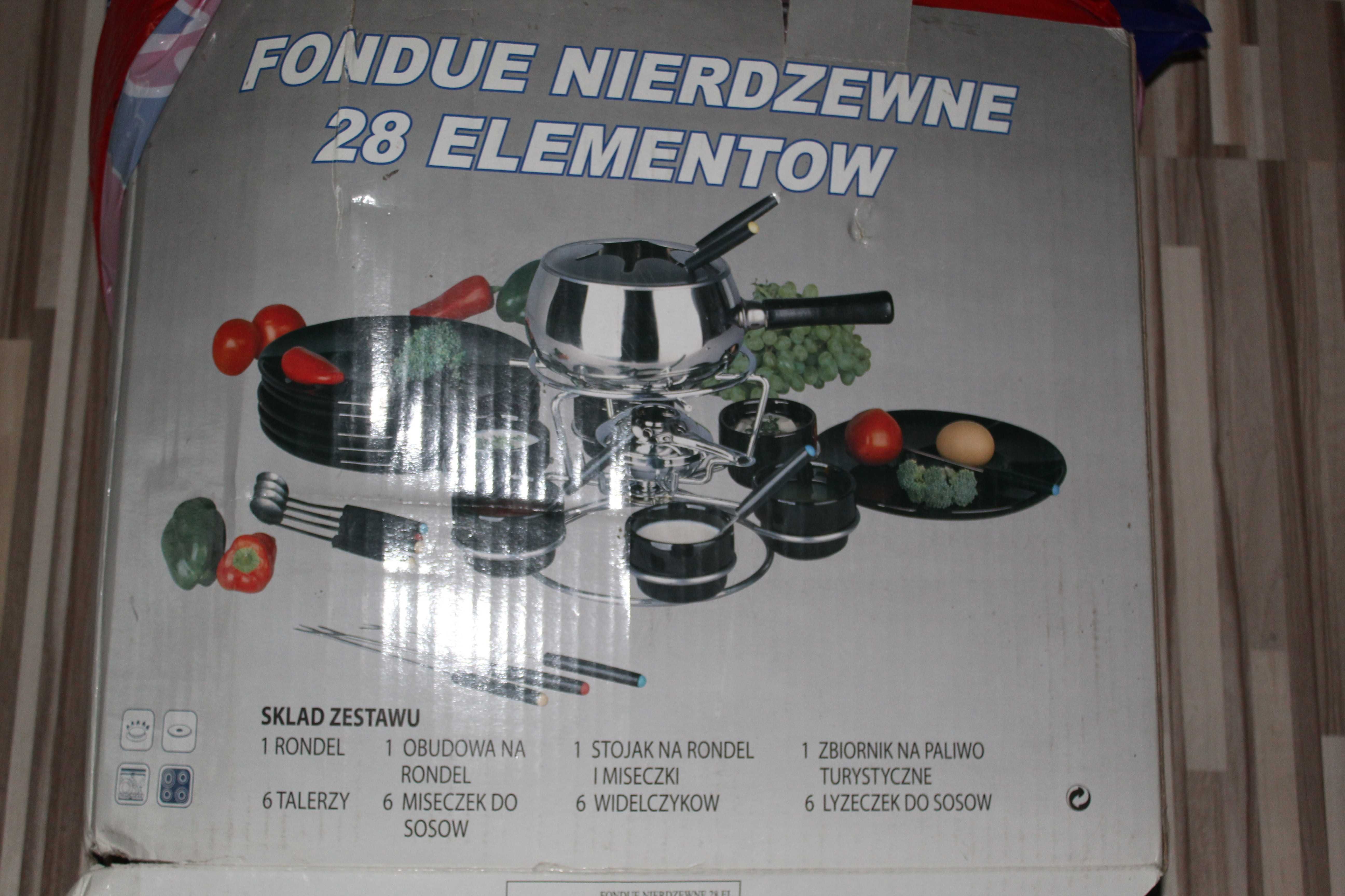 Zestaw Fondue 28 elementów