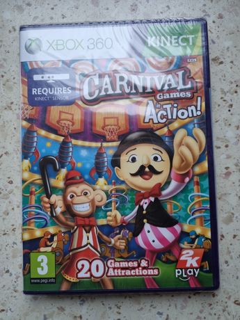 Gra KINECT Carnival Games IN ACTION XBOX 360