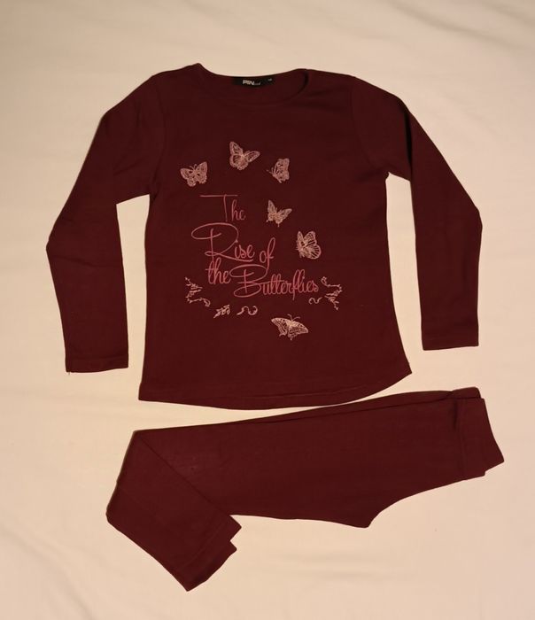 Sweat polar. Bordeaux. Menina 6 Anos