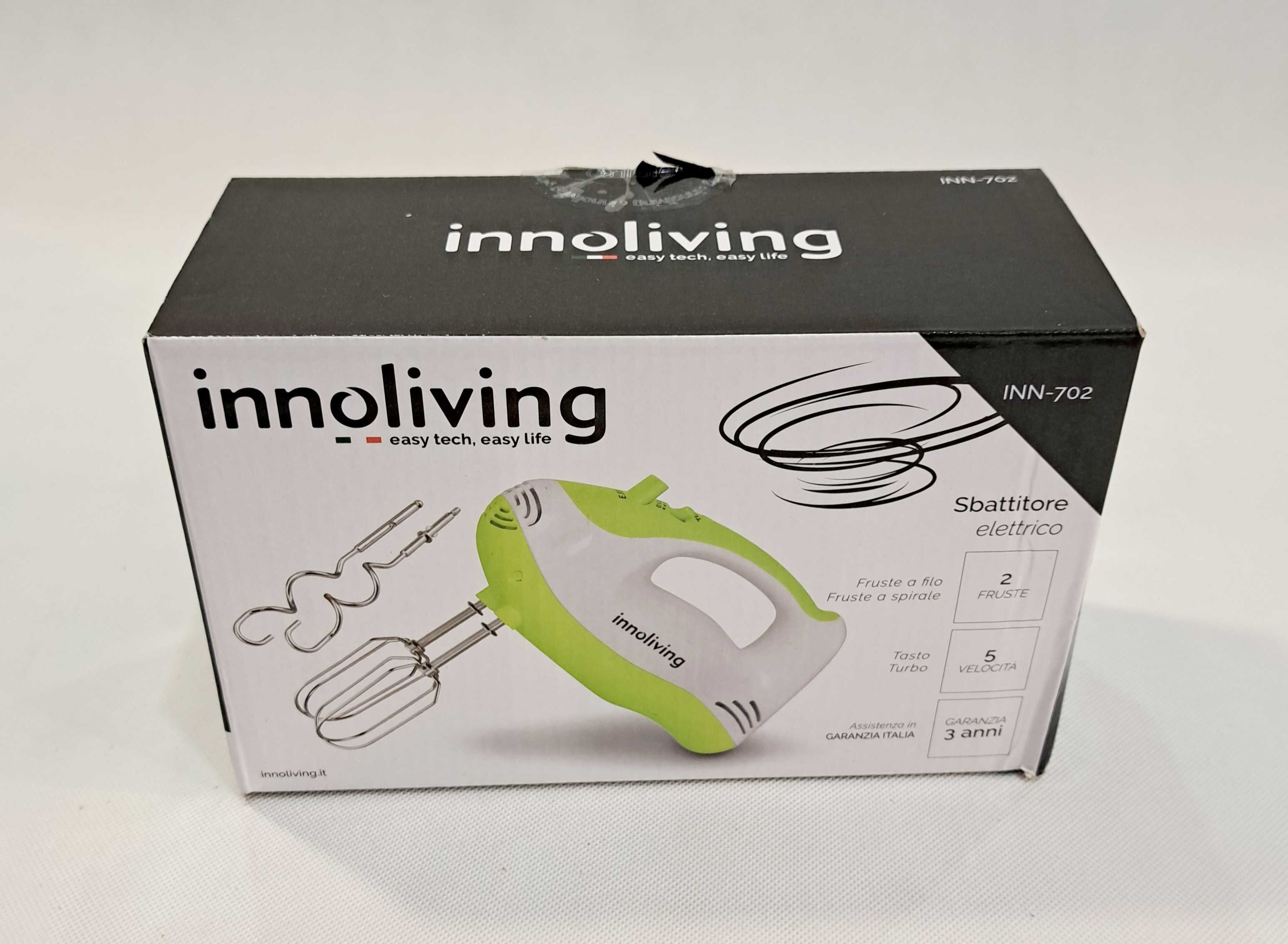 Elektryczny mikser ręczny Innoliving INN-702, moc 250 W