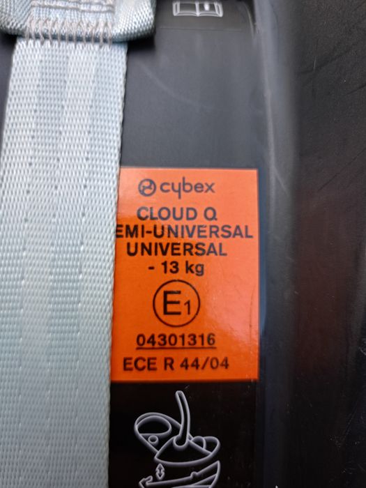 Cybex cloud Q nosidło fotelik bazą ISO fix
