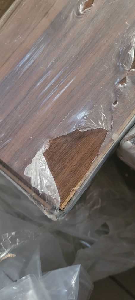 panele laminowane - 4 paczki nowe, reszta z odzysku, ponad 20m2