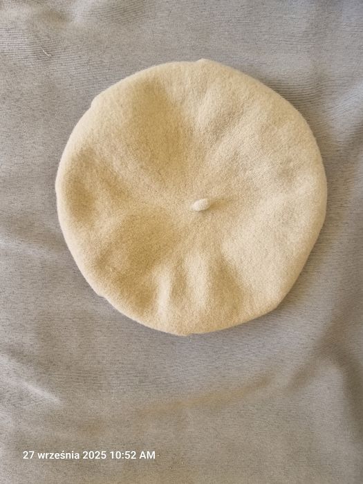 Beret wełniany rozm 11