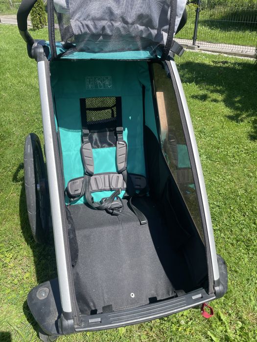 2w1 THULE Chariot Lite 1  przyczepka rowerowa - spacerówka terenowa