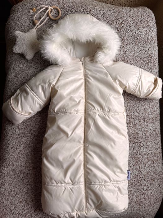 Комбінезон конверт зимовий для новонароджених 0 - 6 міс (на виписку)