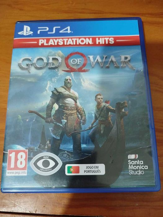 God Of War para PS4 em bom estado - Aceito Troca