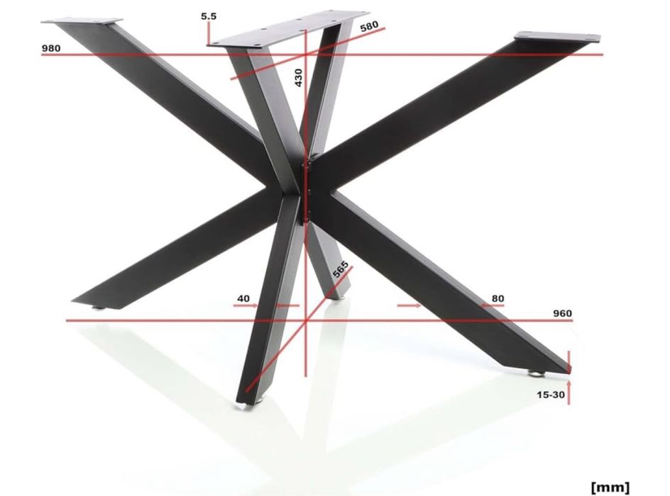 Pernas de mesa de centro