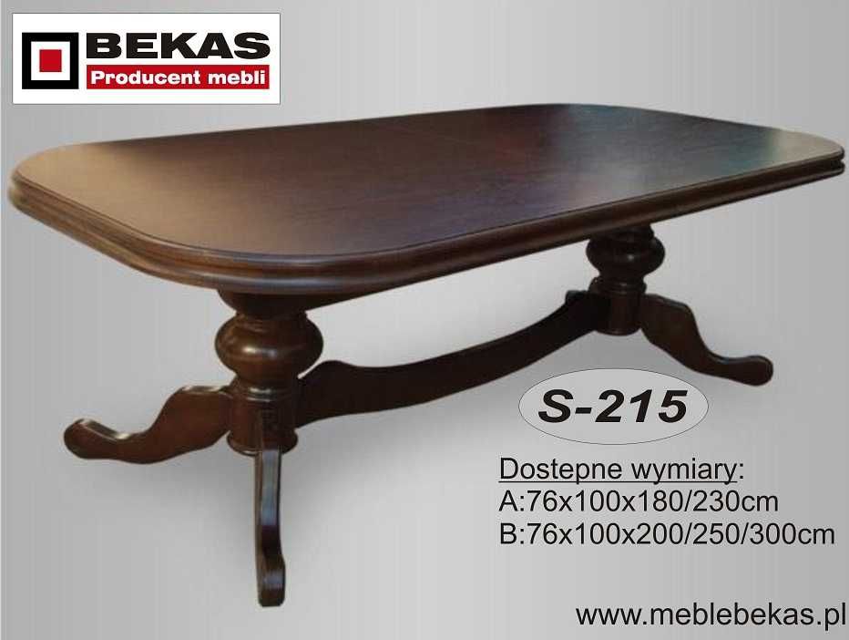 Komplet Stół 8 Krzeseł Stylowy Salon Gabinet Bekas Meble Producent