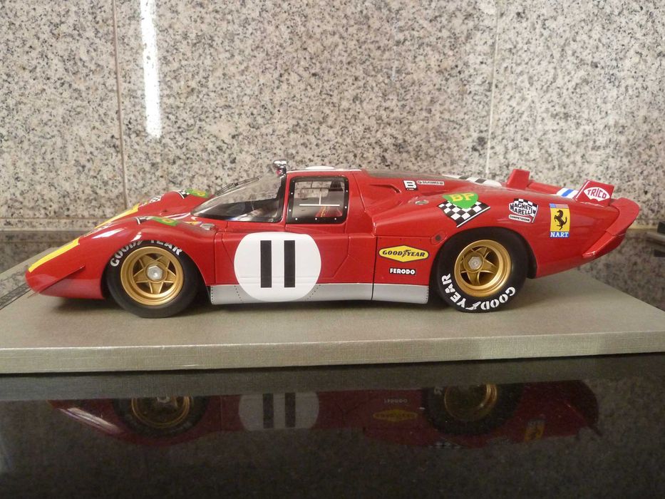 1:18 Tecnomodel, Ferrari 512S, Posey, Le Mans 1970, AutoArt Minichamps