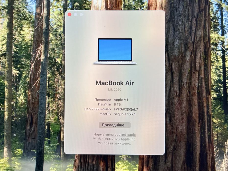 Mac Book Air 2020 M1 13-inch