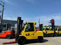 Hyster 5.5 XM // Diesel // 5500 kg  Duży wybór wózków //DIESEL // Oryginalny przebieg // Kabina