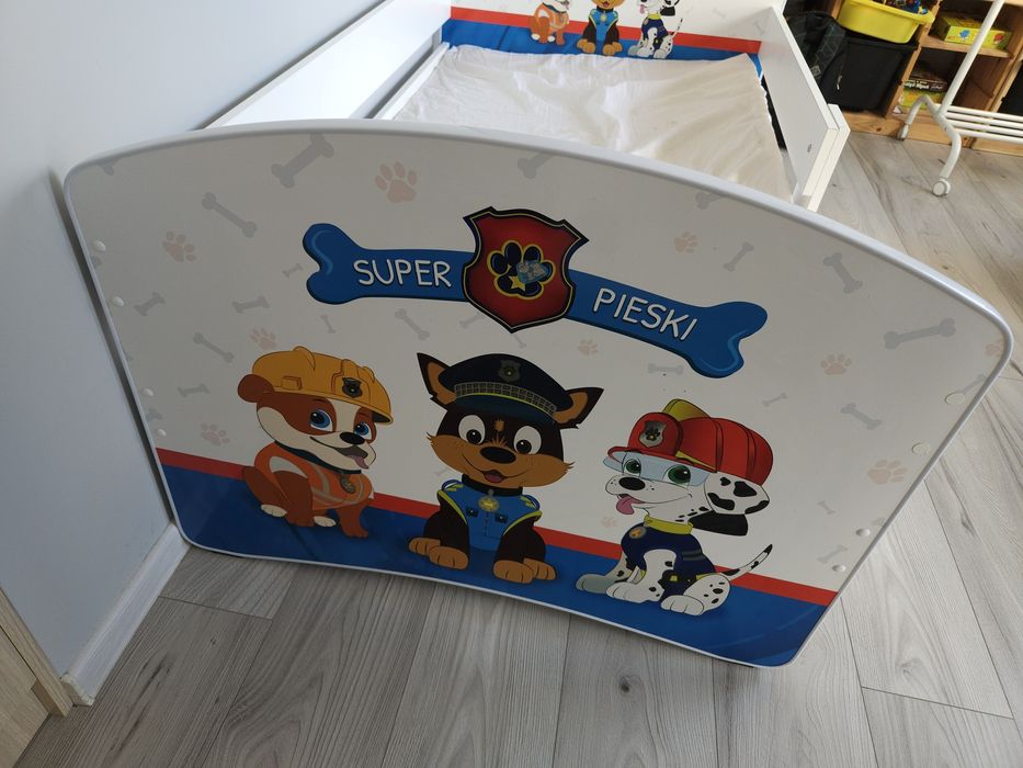 Łóżko dziecięce Psi Patrol